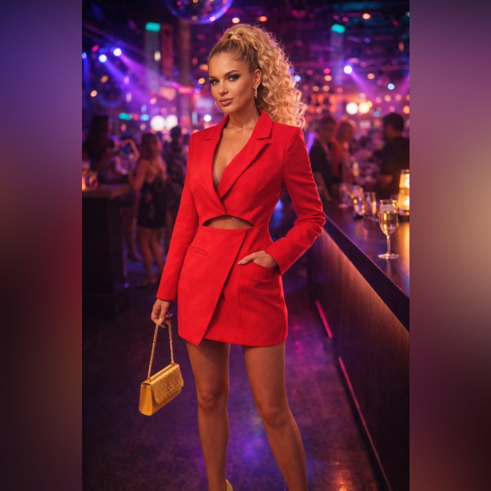 Zara Red Mini Dress